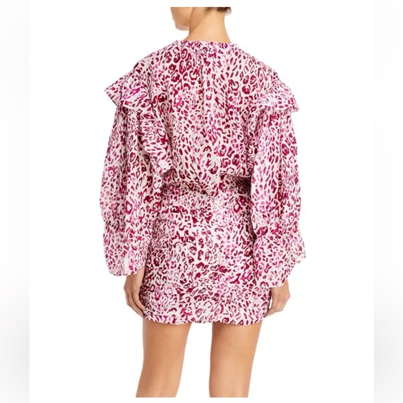 IRO Gira Dress in color white/pink - Picture 7 of 17